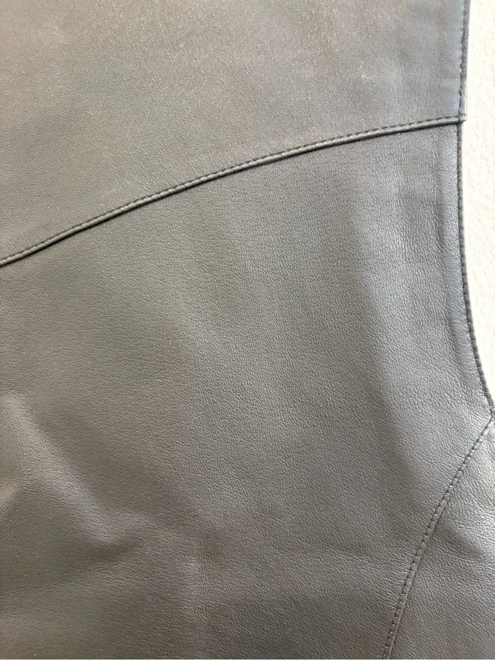 DNK Classic Men's Black Genuine Leather Vest